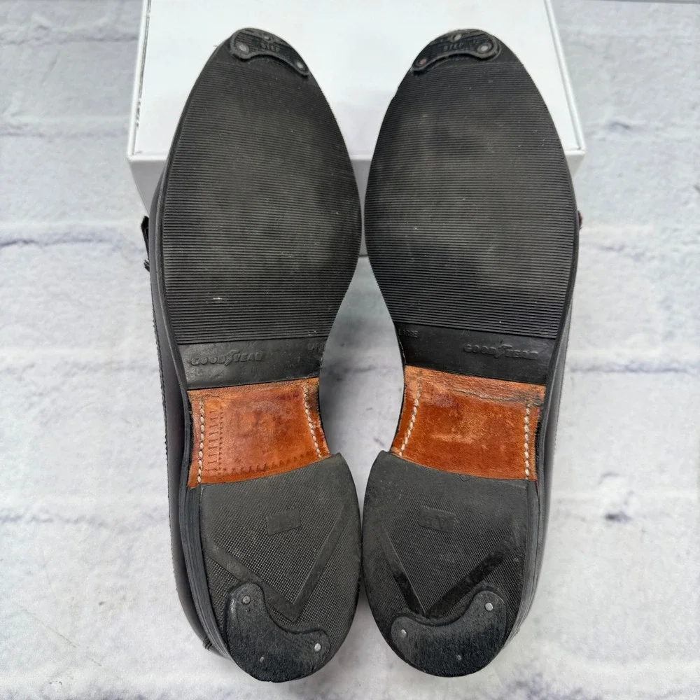 Allen Edmonds‎ Arlington Tassel Loafers Men's 9A Oxblood Burgundy Made USA 3777